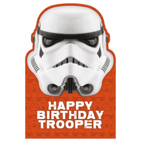 Happy Birthday Trooper Star Wars Birthday Card £0.99